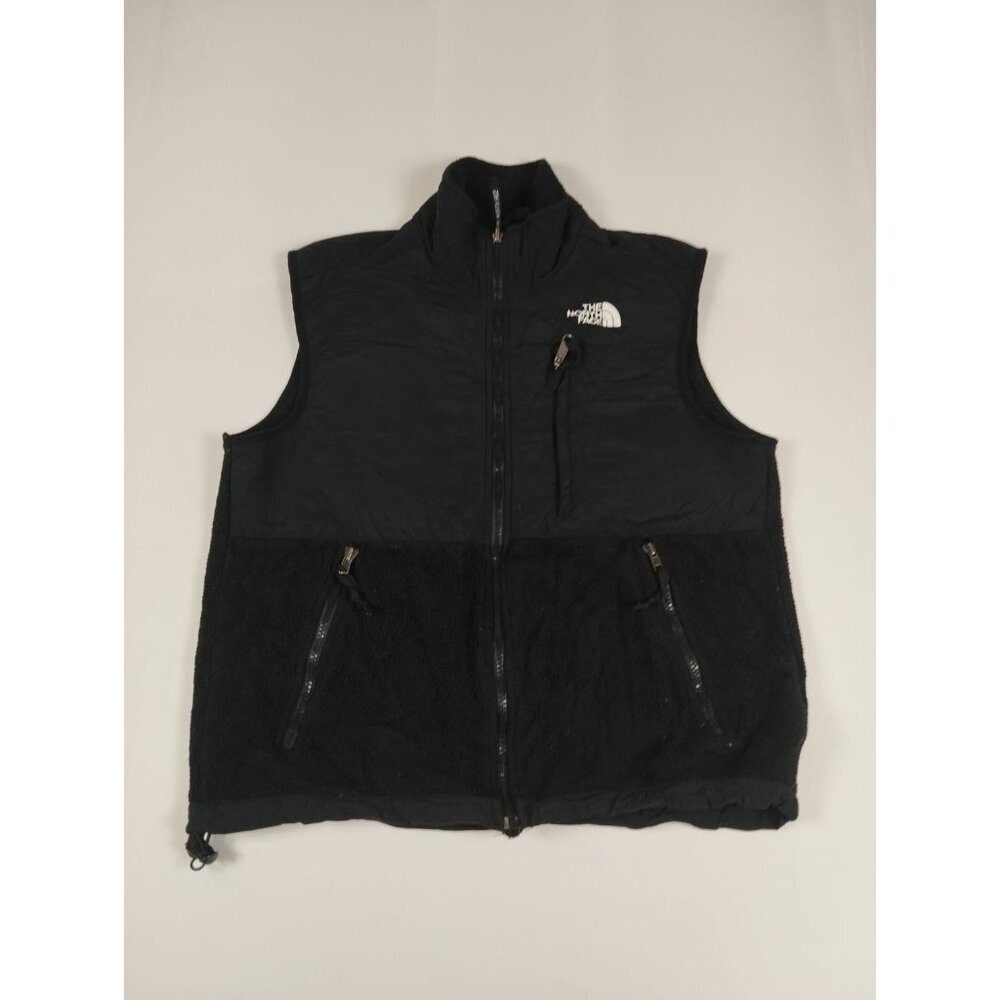 The North Face Women Size Small Black Denali Fleece Full Zip Vest